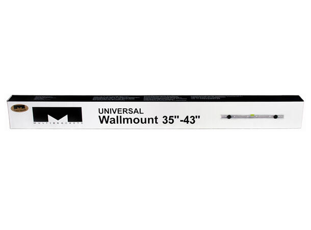 Multibrackets TV veggfeste slim - 80 kg Passer for skjermer 46-63" 